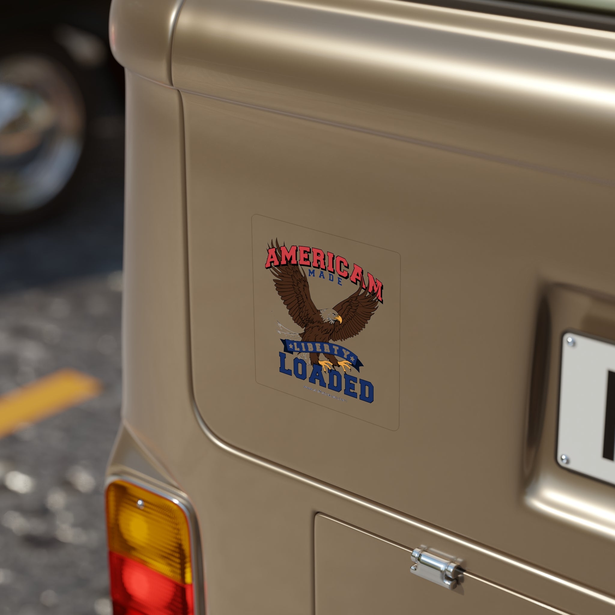 American Made Liberty Loaded Eagle Stickers
