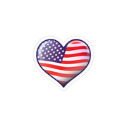 Flag "Heart"  by Jerry Wayne