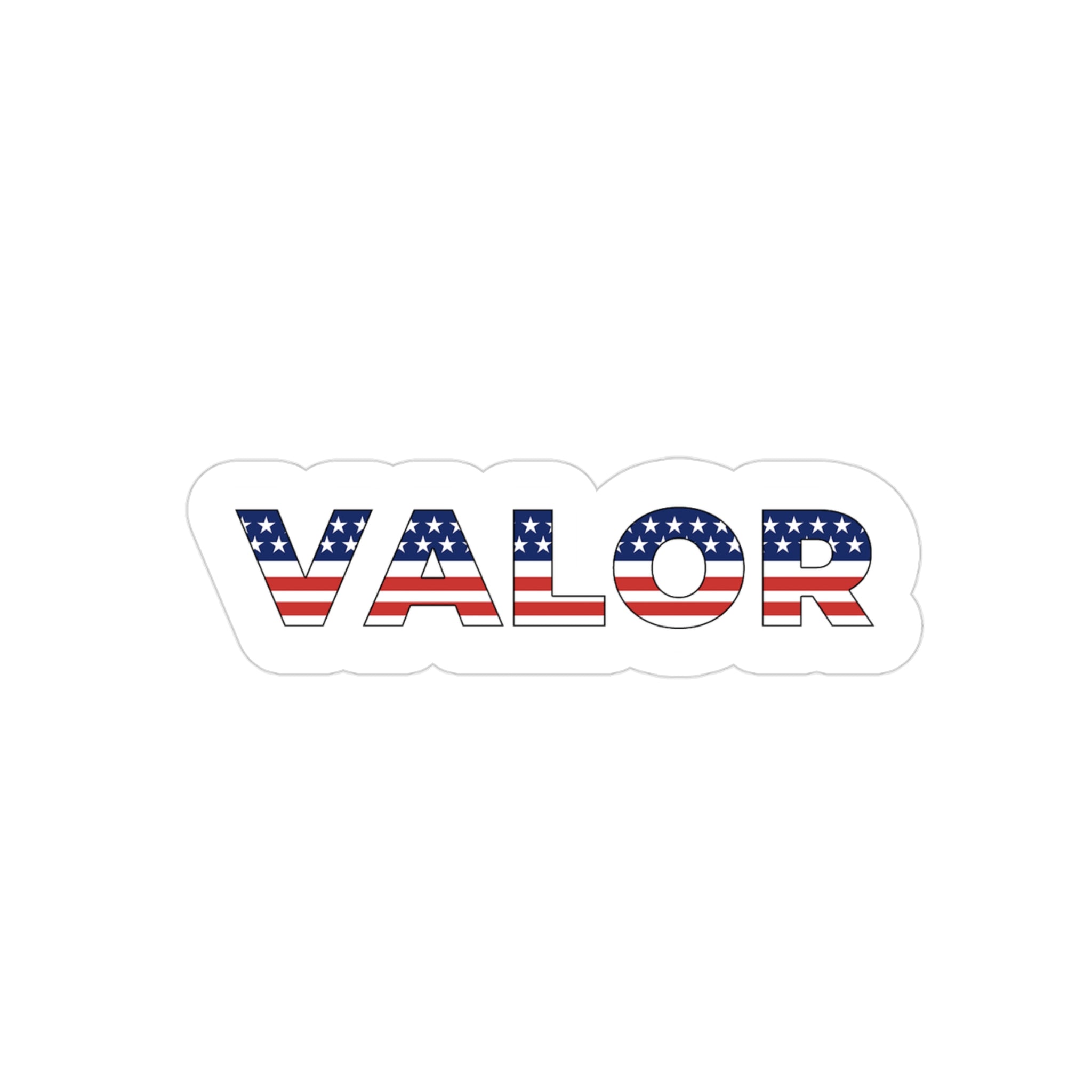 VALOR by Jerry Wayne Sticker
