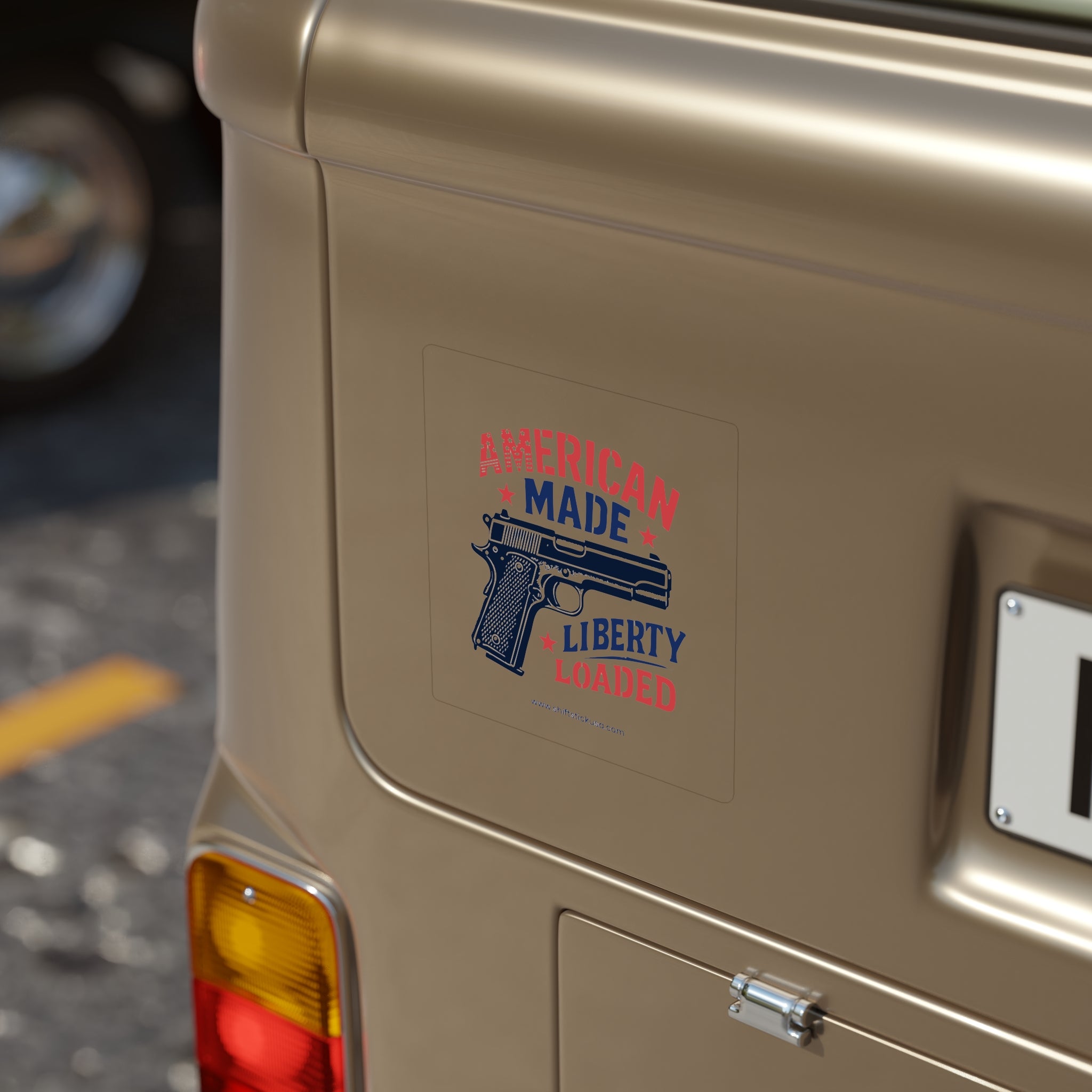 American Made Liberty Loaded Stickers