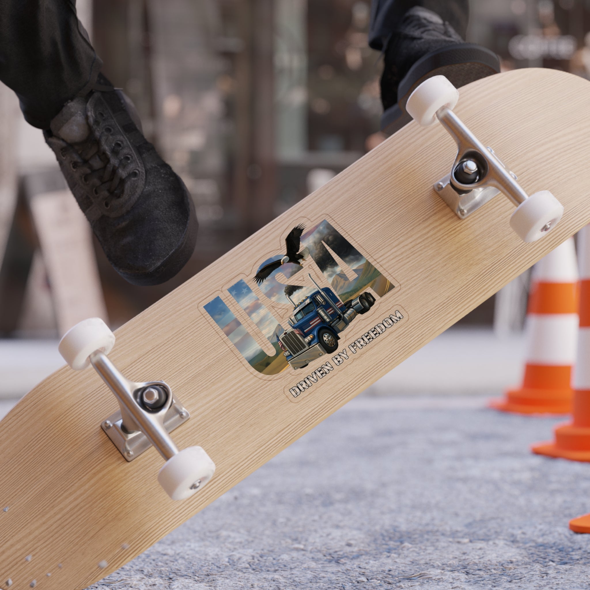 Driven by FREEDOM USA Big Rig Sticker