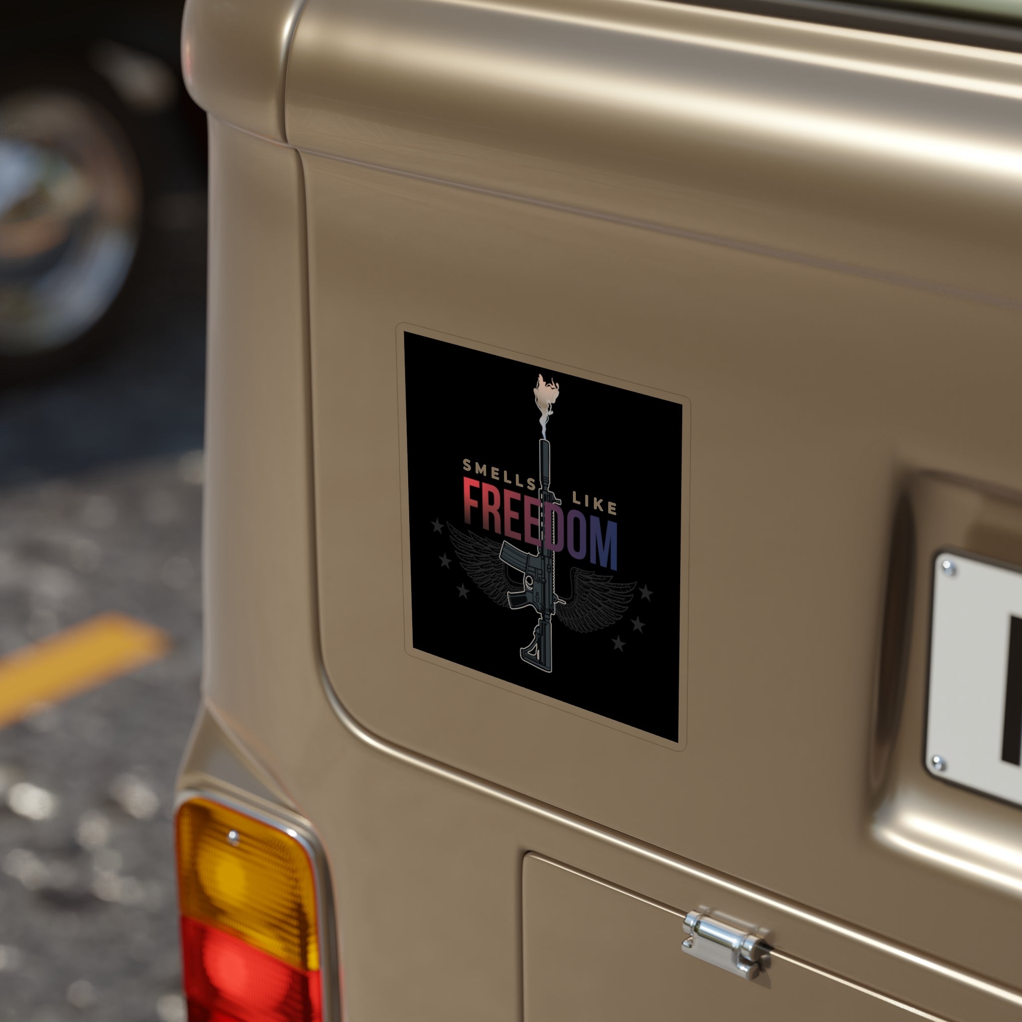 Smells Like FREEDOM AR15 Sticker