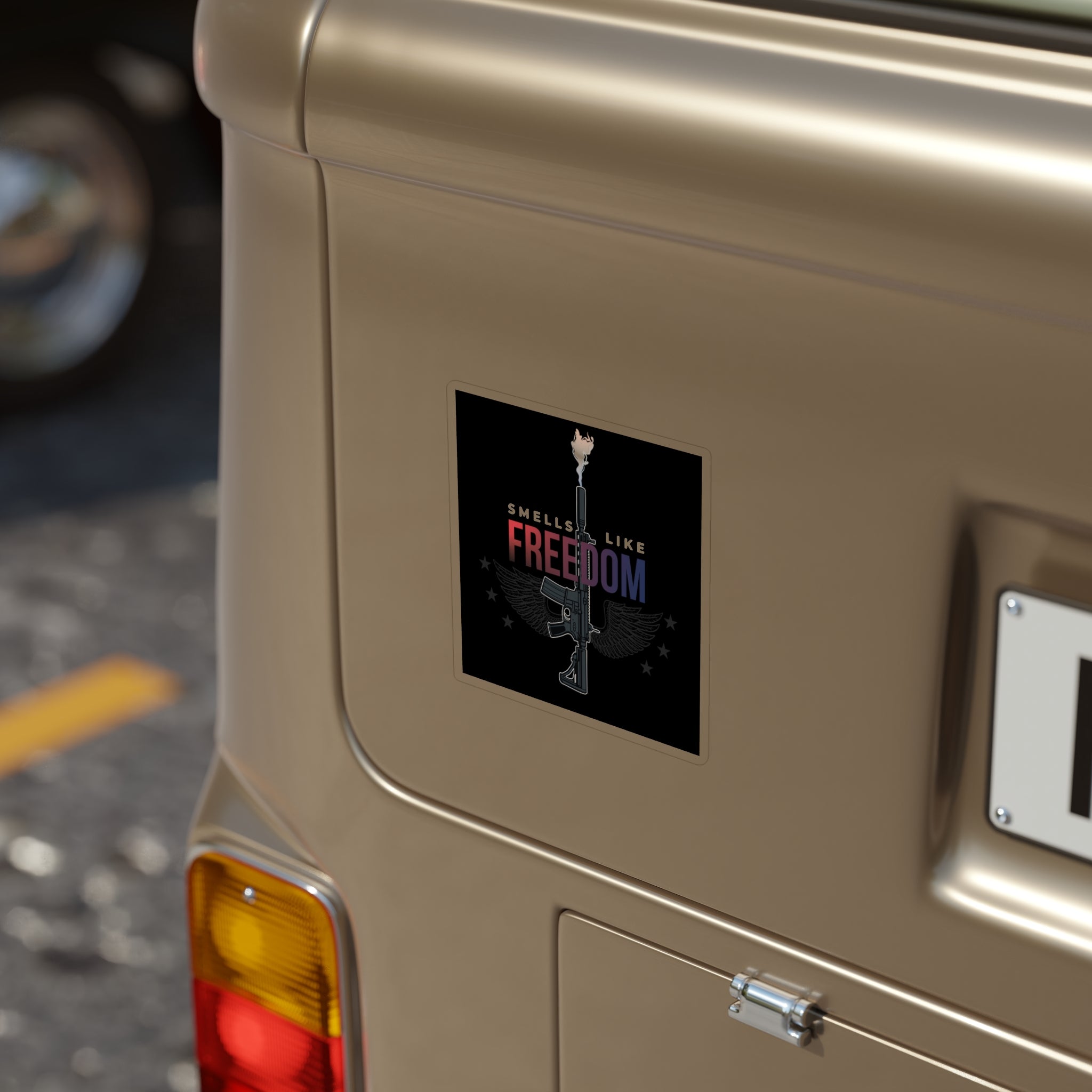 Smells Like FREEDOM AR15 Sticker